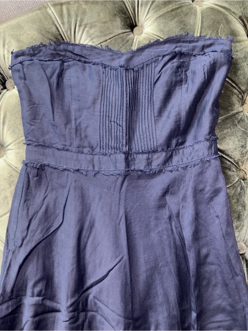 Navy blue dress